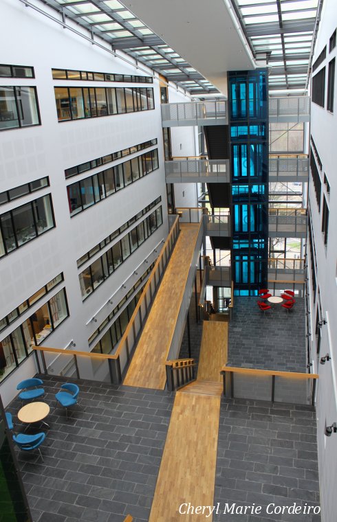 Biotech Center, Gothenburg, Sweden, Green Lift.